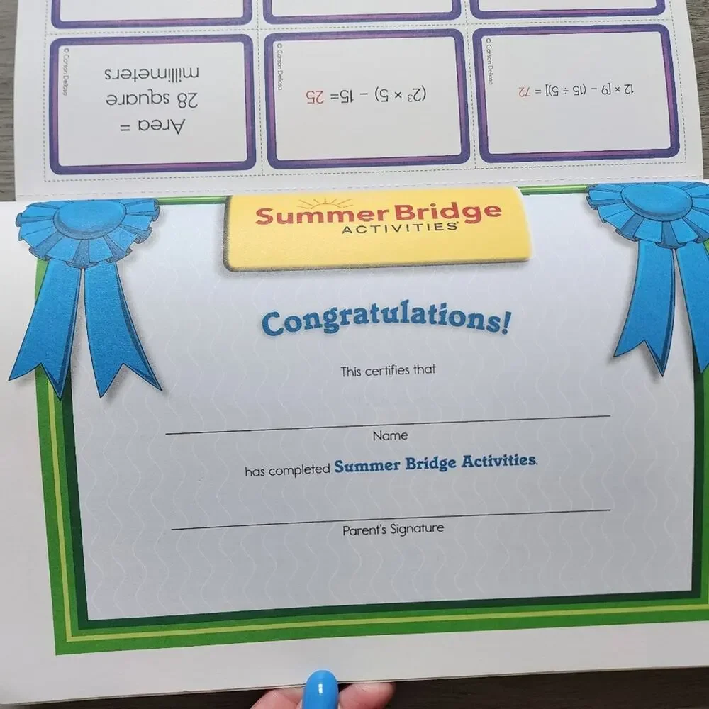 NEW/Unused Summer Bridge Activities Grades 5-6 Educational Workbook Paperback